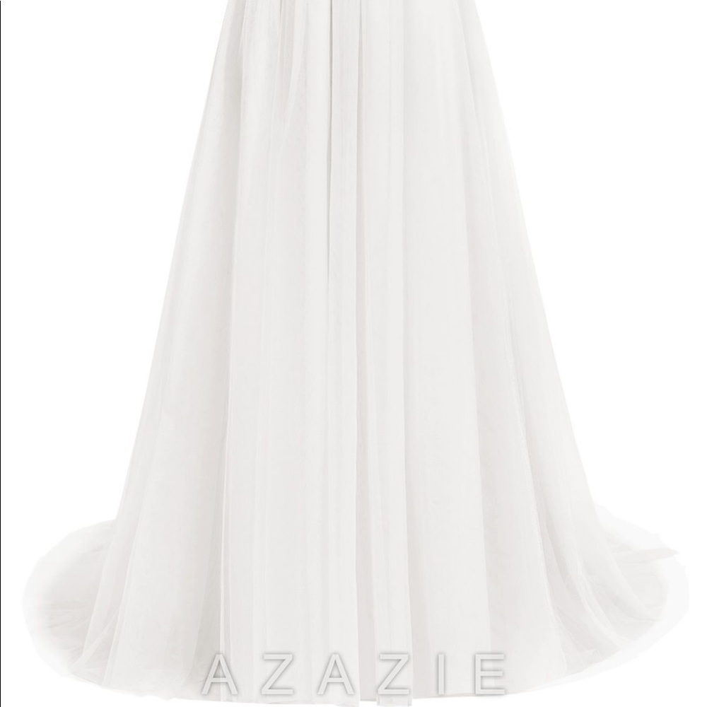 Azazie Margot Tulle Wedding Skirt Ivory